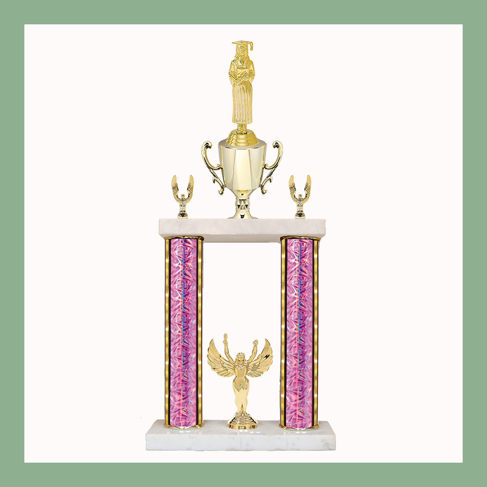 Marble Two Poster Trophy