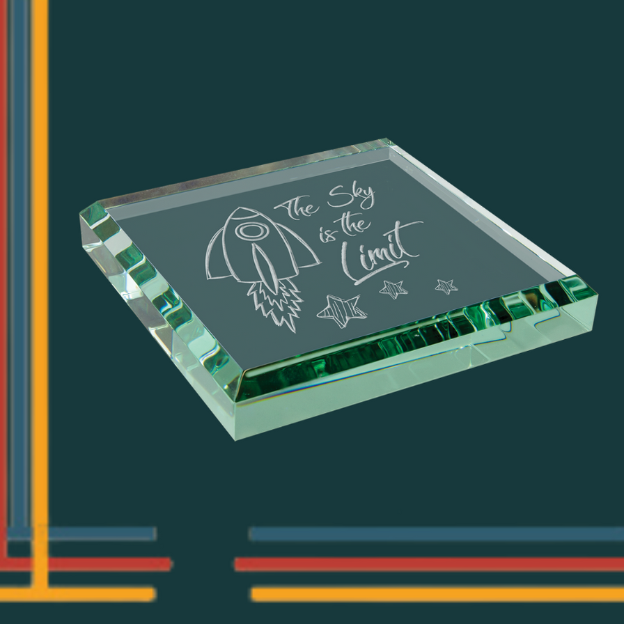 Engravable Paperweights — Mr. Trophy Shop