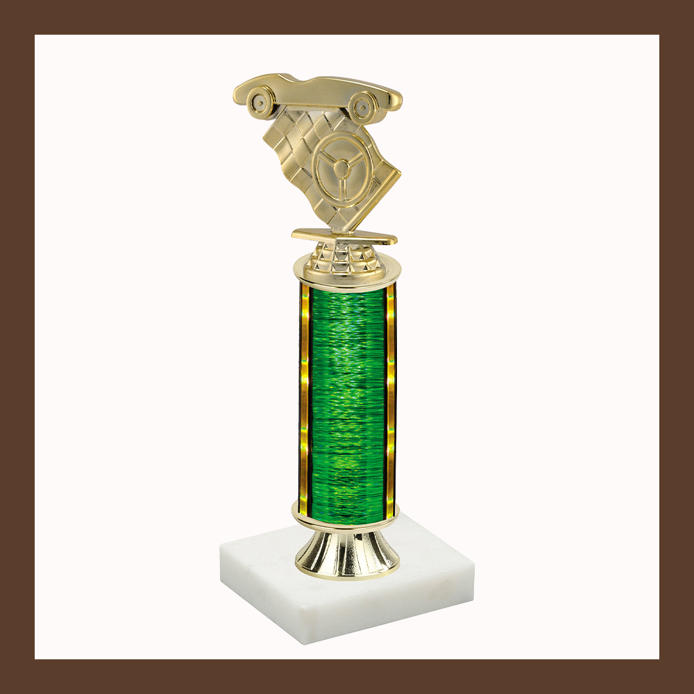 Pinewood Derby Riser Trophy | Mr. Trophy Shop