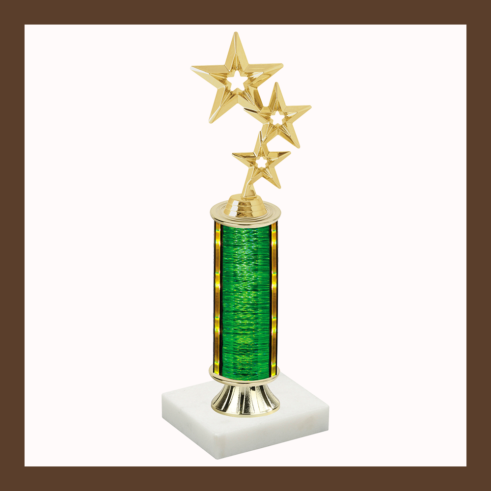 Stars Riser Trophy | Mr. Trophy Shop