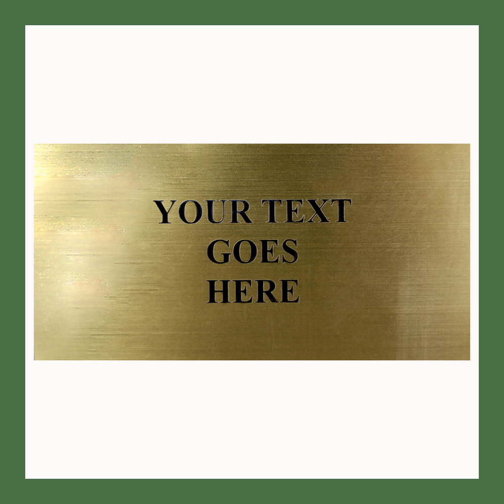 Engravable Plates | Mr. Trophy Shop